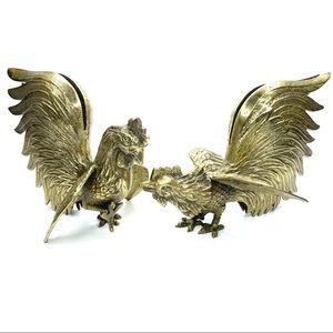 Vintage Fighting Cocks (Pair)